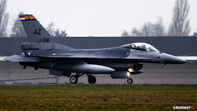 Dutch Arizona F16 return Europe