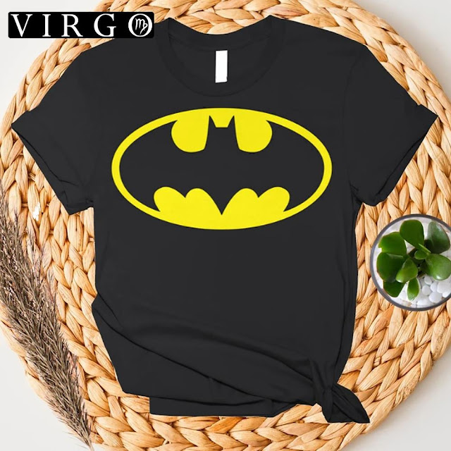 Comics Men’s Batman Basic Logo Batman T-Shirt For Fan