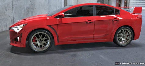 Present Return Mitsubishi Lancer Evo XI 2016