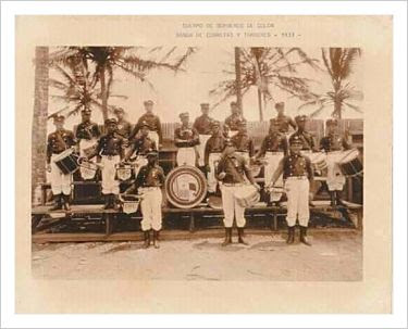 Fotos del Benemérito Cuerpo de Bomberos de Colón en diversas épocas.