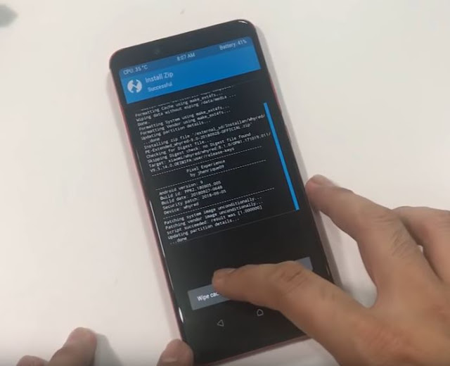 Cara Lengkap Install Custom ROM Google Pixel Experience Untuk Xiaomi Redmi Note 5
