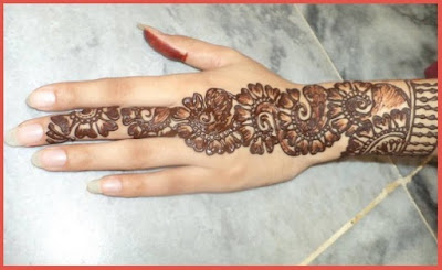 simple mehandi design 2018