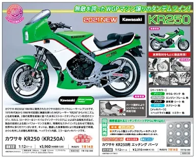 ハセガワ 1/12 Kawasaki KR250