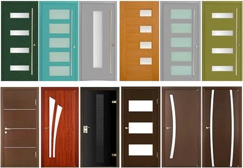  Gambar pintu rumah minimalis Motif dan Model Pola Garis 