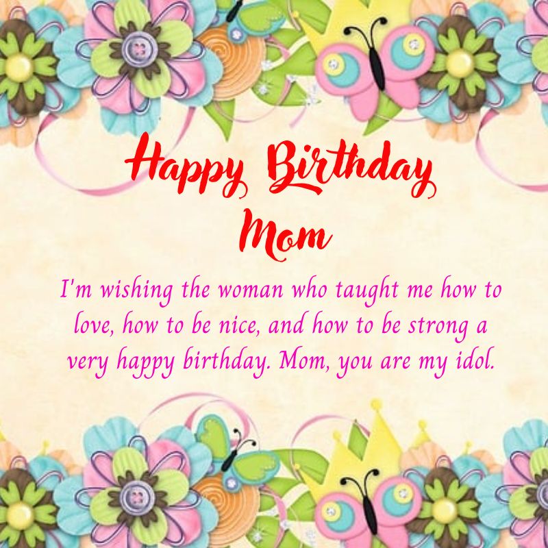 Happy Birthday Mom Images with Quotes