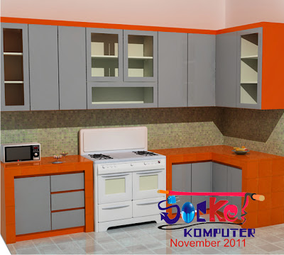 Contoh Desain Dapur Rumah Sederhana Yangsehat Bersih Aman 