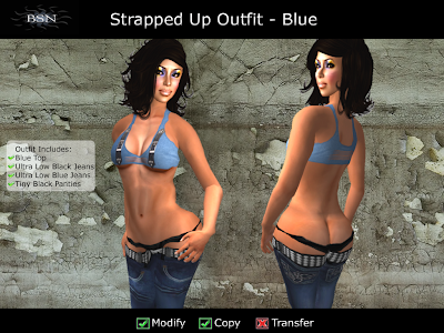 BSN Strapped Up Outfit - Blue