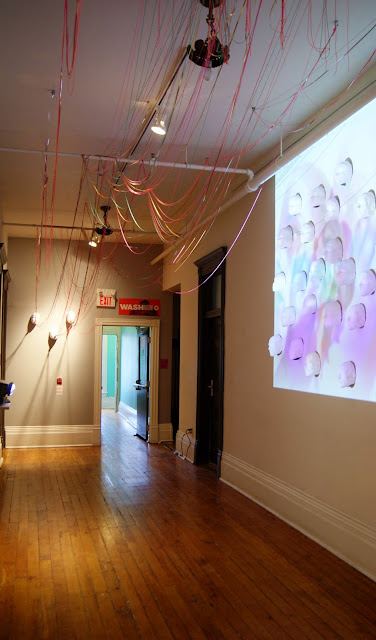 Come Up To My Room 2015, Gladstone Hotel in Toronto, CUTMR, culture, event, installations, art, artmatters, design, interior, Ontario, Canada, artists, TODO, IDS, The Purple Scarf, Melanie.Ps, X, Annie Tung, video, installation