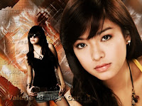 valerie garcia, bangs, filipina, wallpaper