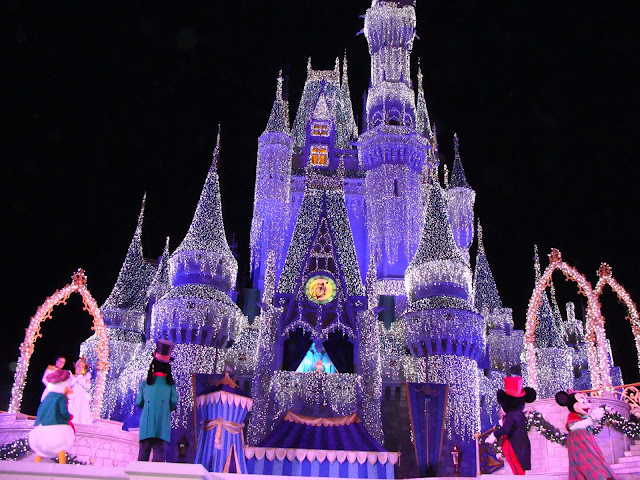 Dream Lights Cinderella Castle Lighting Ceremony Magic Kingdom