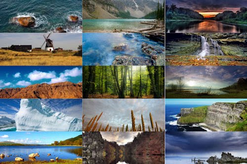 Los colores de nuestro planeta V (15 paisajes naturales)