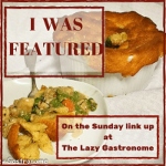 Scratch Made Food! & DIY Homemade Household is a featured blogger at The Lazy Gastronome Blog.