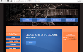 website project cover on html and php