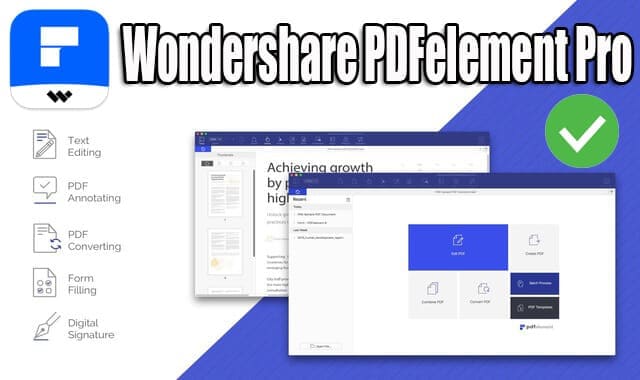 تحميل برنامج Wondershare PDFelement v9.5.8.2267 Portable نسخة محمولة مفعلة اخر اصدار