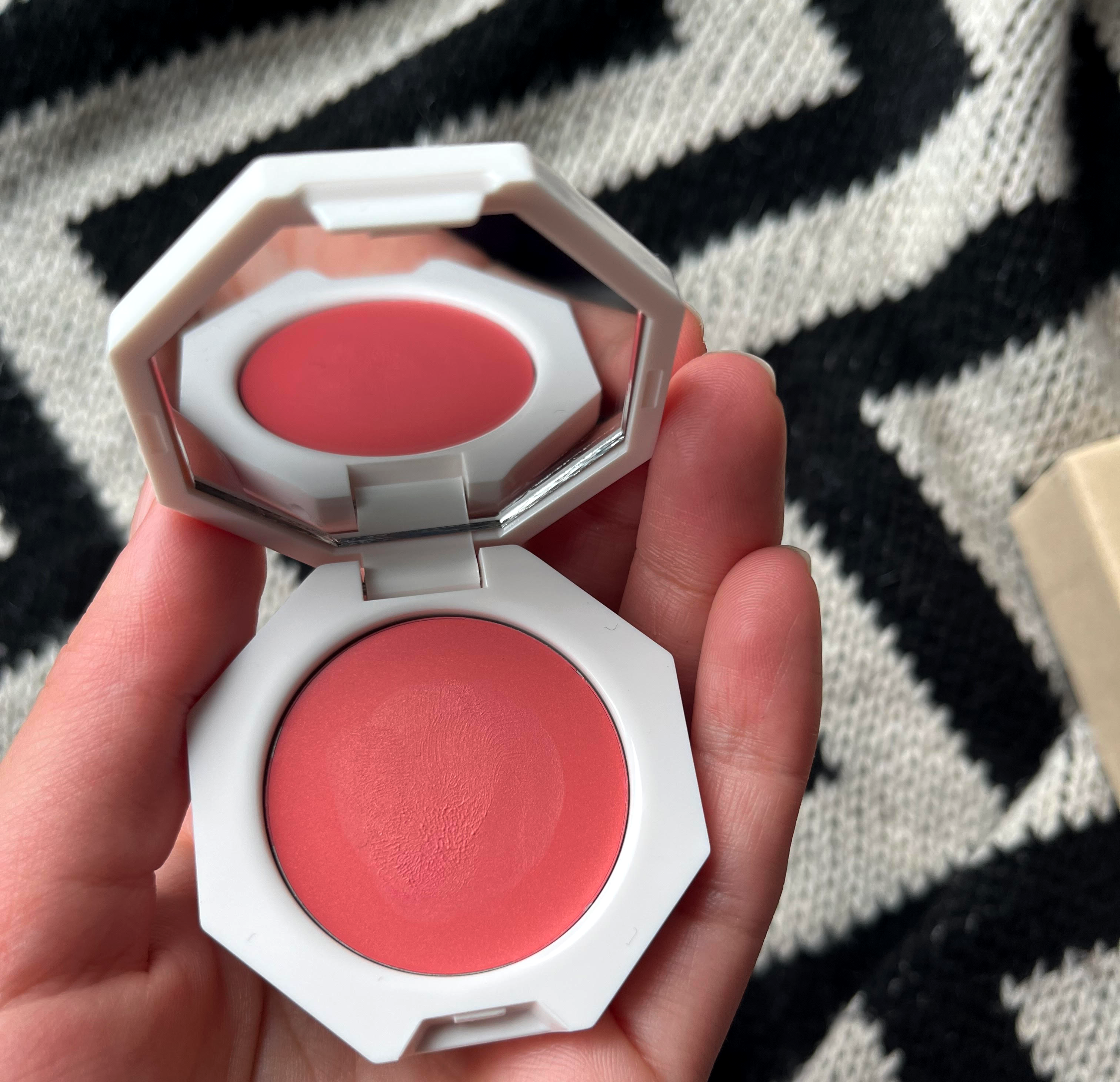 Fenty Beauty Freestyle Cheeks Out Cream Blush in Petal Poppin review