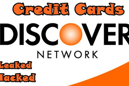 Leaked and Hacked Discover Credit Card Numbers (Free,Fresh,Valid,Active,Work)