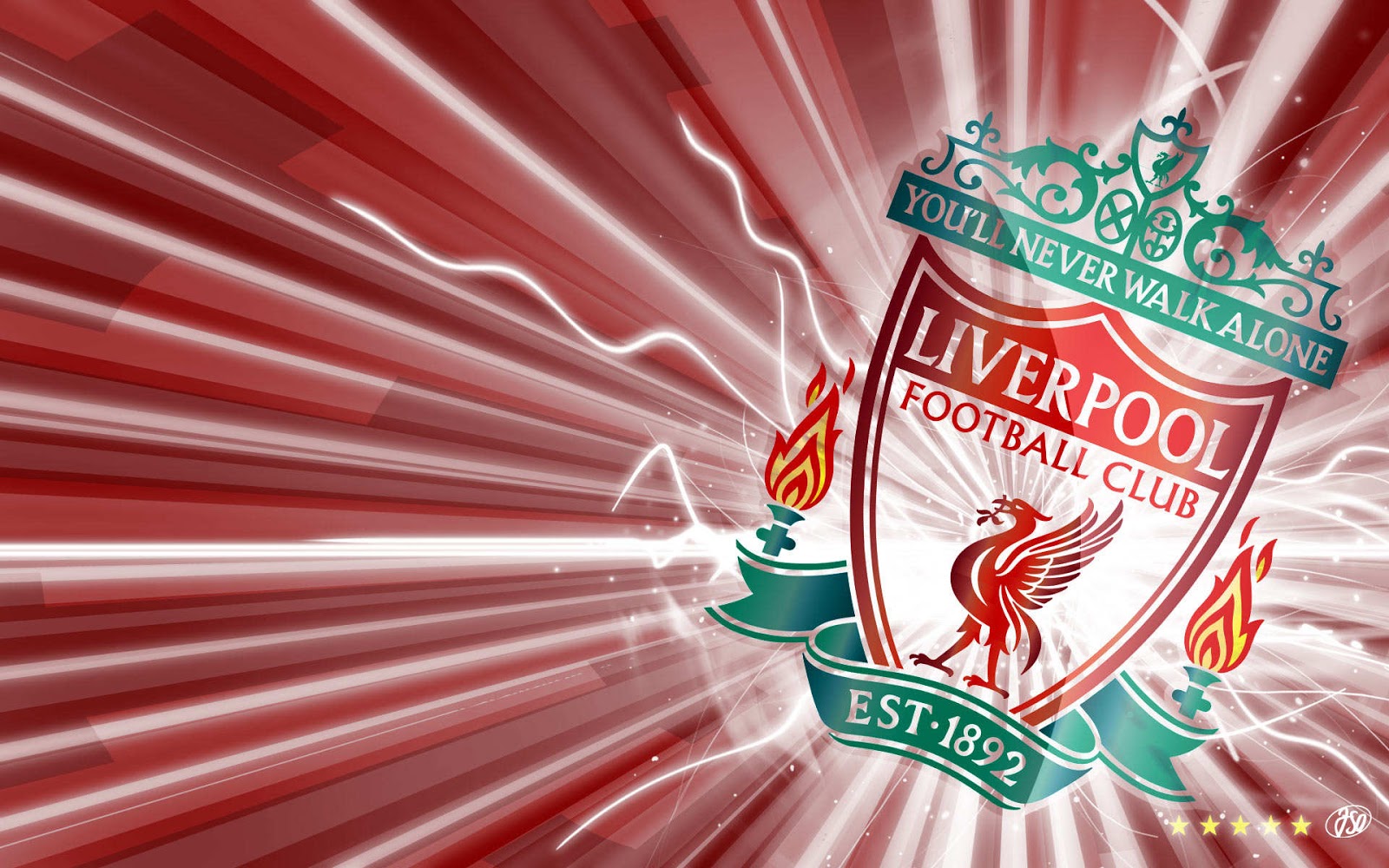 Liverpool FC Never Walk Alone HD Wallpaper | HD Desktop Wallpapers