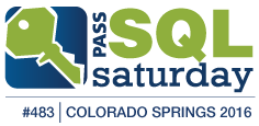 SQL Saturday Colorado Springs 2016