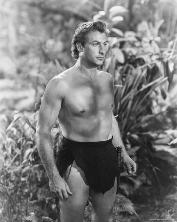 Handsome Rex would go on to become famous in a string of Tarzan Movies