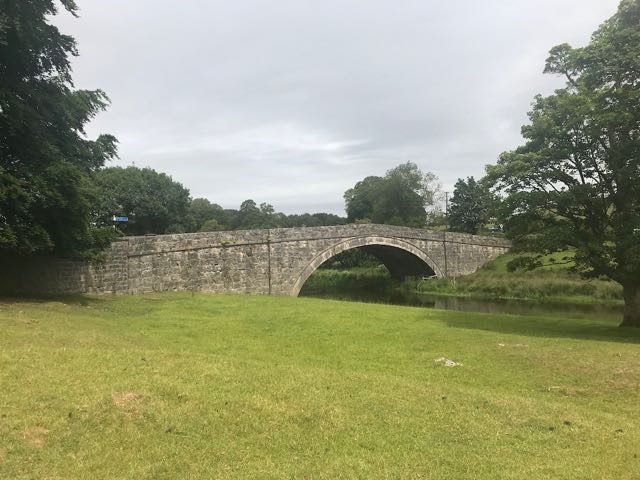 Milnthorpe bridge at Dallam Tower