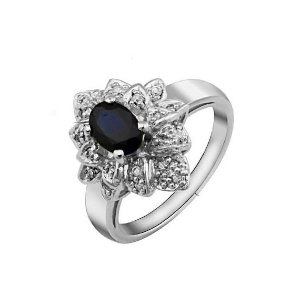 Gemstone engagement rings in online stores