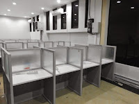 Custom Furniture Semarang - meja sekat cubicle table knockdown