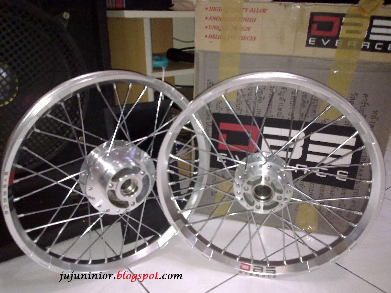 ARETHIS Pasang Velg Jari Jari Di Satria Fu