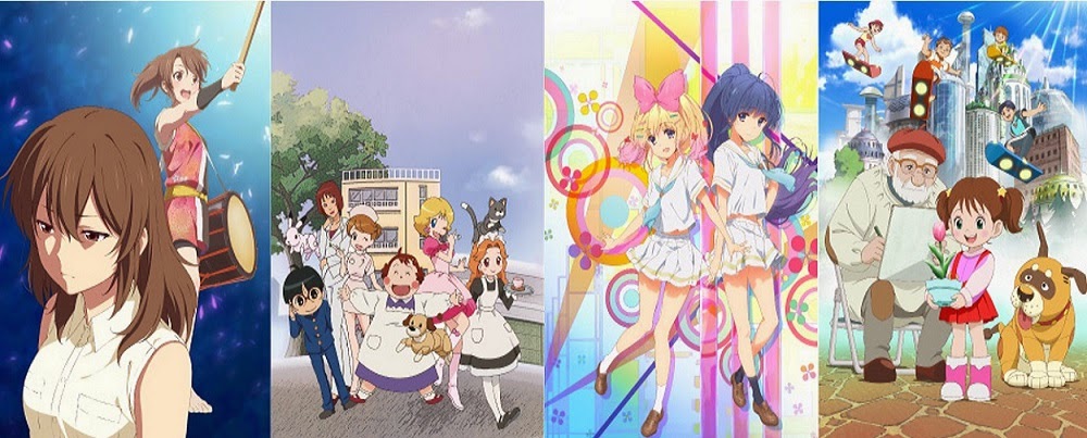 Miembros del equipo, reparto e imágenes promocionales de los proyectos animados del AnimeJapan 2015