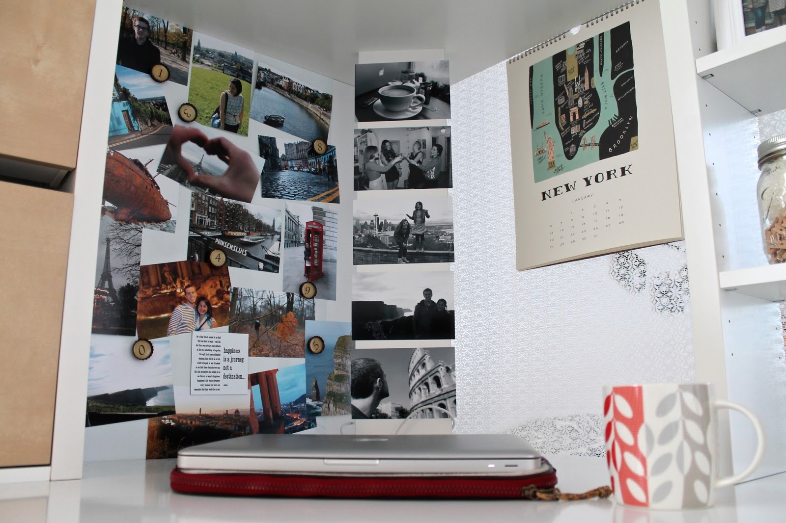 diy-photo-display-with-magnets-for-college-apartment