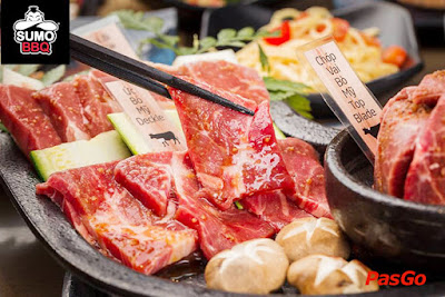 Sumo BBQ TpHCM - Menu, khuyến mãi buffet thịt nướng Nhật Bản 5