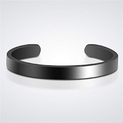  BRACELET FOR MEN BLACK COLOUR 