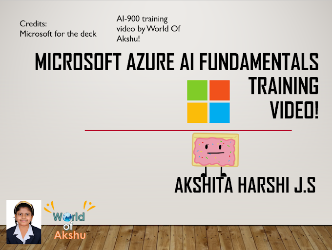 Microsoft Azure AI Fundamentals Training Video