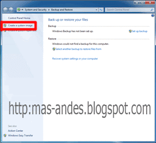 Membuat Backup Sistem Operasi Win XP dan Win 7 Membuat Backup Sistem Operasi Win XP dan Win 7