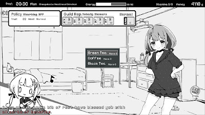 Living With Sister Monochrome Fantasy Game Screenshot 2