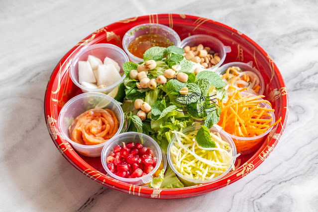 Crunchy Lotus Seed Yee Sang by An Viet Malaysia