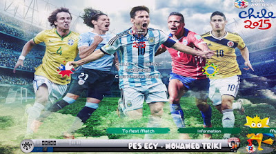 Pes Egy 2013 Patch Copa America 2015 by Mohamed Triki