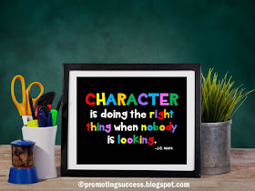  free printable classroom character counts poster