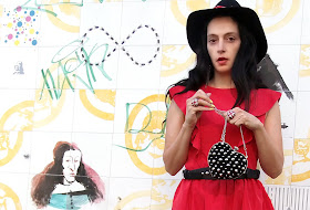 fashion, moda, look, outfit, blog, blogger, walking, penny, lane, streetstyle, style, estilo, trendy, rock, boho, chic, cool, casual, ropa, cloth, garment, inspiration, fashionblogger, art, photo, photograph, Avilés, oviedo, gijón, asturias, dress, vestido, rojo, botas, boots, hat,sombrero,