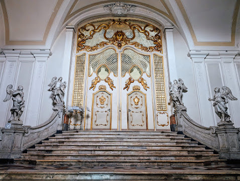 Baroque sicilien L'église Benedetto Catane escalier l'Ange photos Marco Pohle