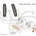 Fender Wiring Schematic 2 Pickup 1 Volume Tone 5 Way Switch