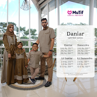 Koleksi Sarimbit  Family Mutif  Daniar