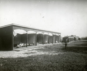 Fotografías de un campo de prisioneros de la Primera Guerra Mundial