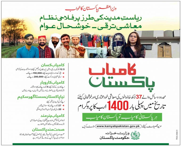 Kamyab Pakistan Loan Scheme
