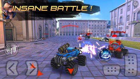 Overload: 3D MOBA Car Shooting