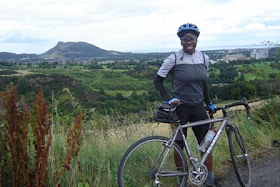 I did a short bike ride around Edinburgh and particularly liked this view.