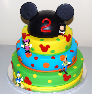 Mickey Mouse Birthday Cake on Leelees Cake Abilities  Mickey Mouse Birthday Cake