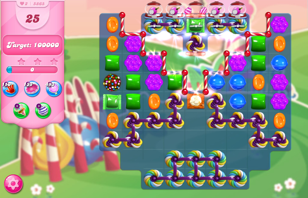 Candy Crush Saga level 5865