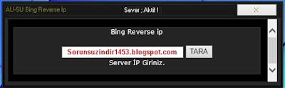 AU-SU Bing Reverse Ip (Server Tarama) İndir 