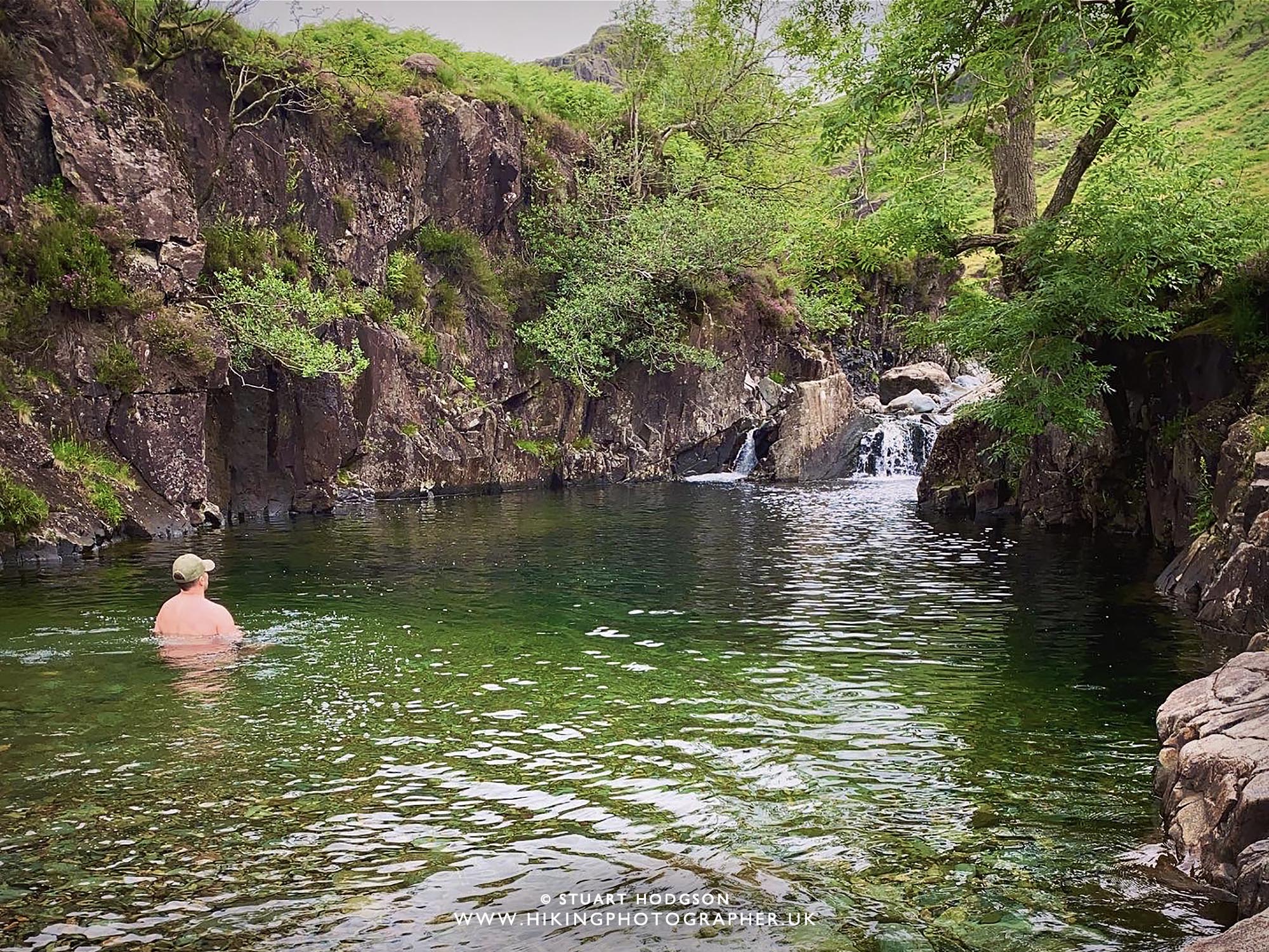 Tongue Pot wild swimming Eskdale Lake district