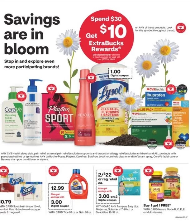 CVS Weekly Ad Preview 3/31-4/13